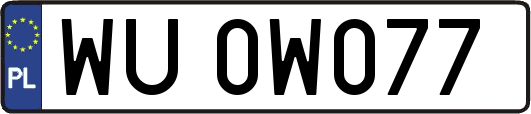 WU0W077