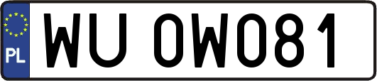 WU0W081