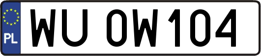 WU0W104
