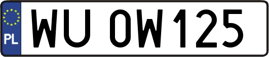 WU0W125