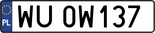 WU0W137