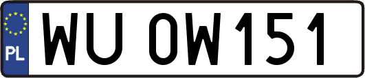 WU0W151