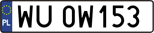 WU0W153