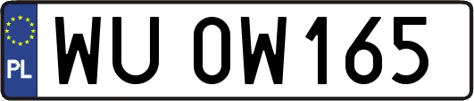 WU0W165