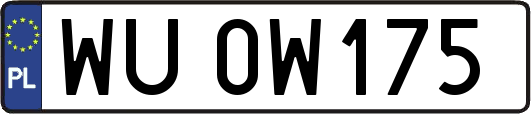 WU0W175