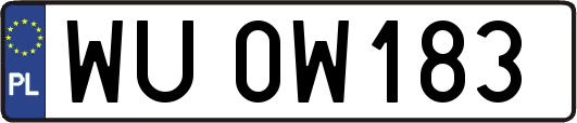 WU0W183