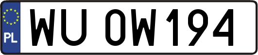 WU0W194