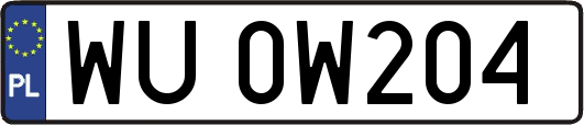 WU0W204