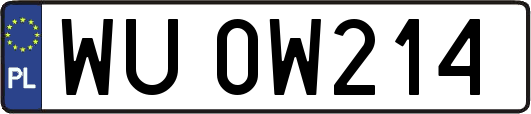 WU0W214