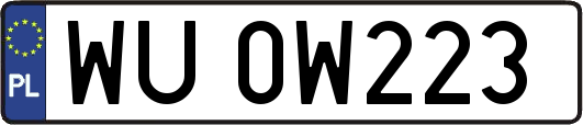 WU0W223