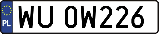 WU0W226