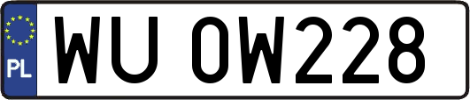WU0W228