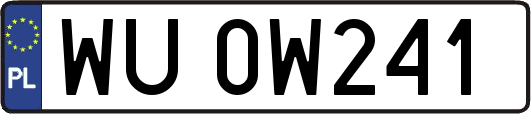 WU0W241