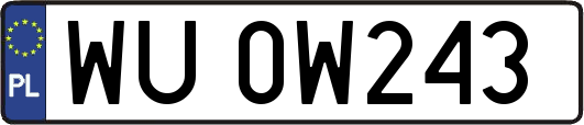 WU0W243