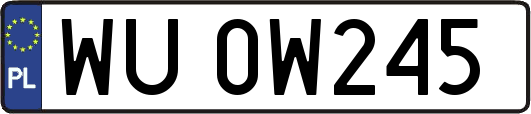 WU0W245