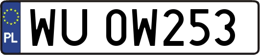 WU0W253