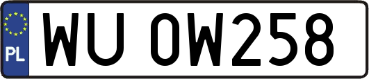WU0W258