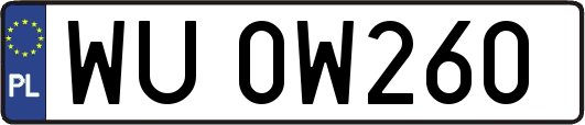 WU0W260