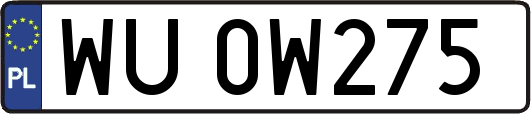 WU0W275