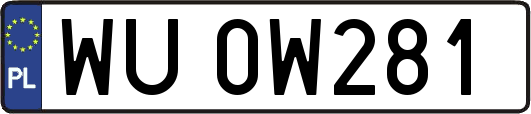 WU0W281