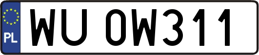 WU0W311