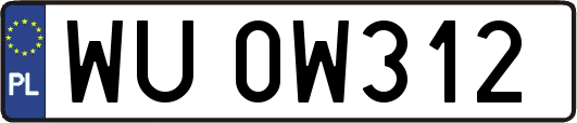 WU0W312