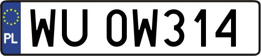 WU0W314