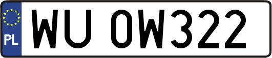 WU0W322