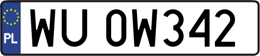 WU0W342