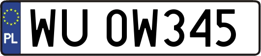WU0W345