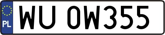 WU0W355