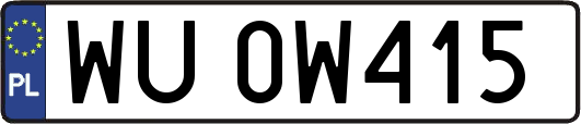 WU0W415