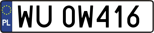WU0W416