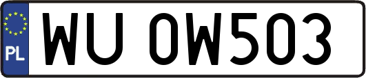 WU0W503