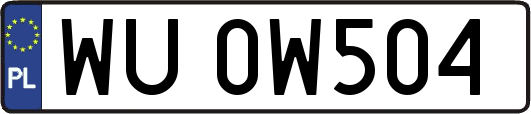 WU0W504