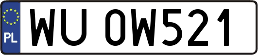 WU0W521