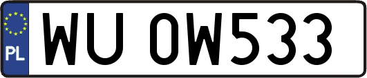 WU0W533