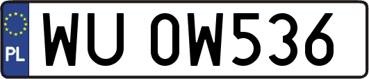 WU0W536