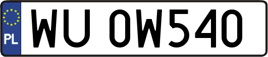 WU0W540