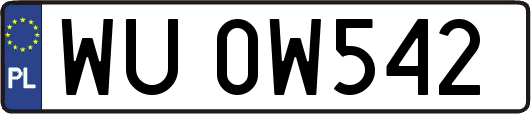 WU0W542