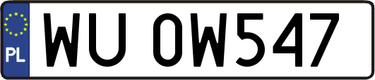 WU0W547