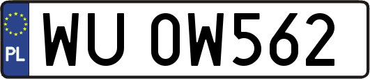 WU0W562