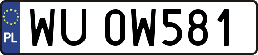 WU0W581