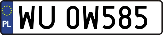 WU0W585