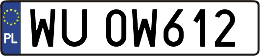 WU0W612