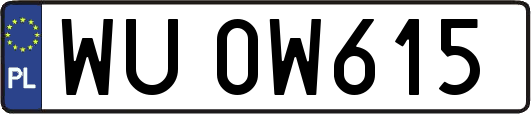 WU0W615
