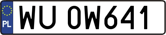 WU0W641