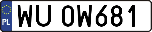 WU0W681