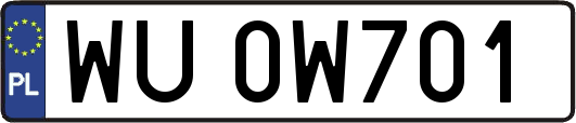 WU0W701