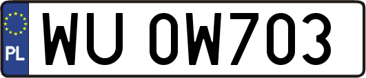 WU0W703